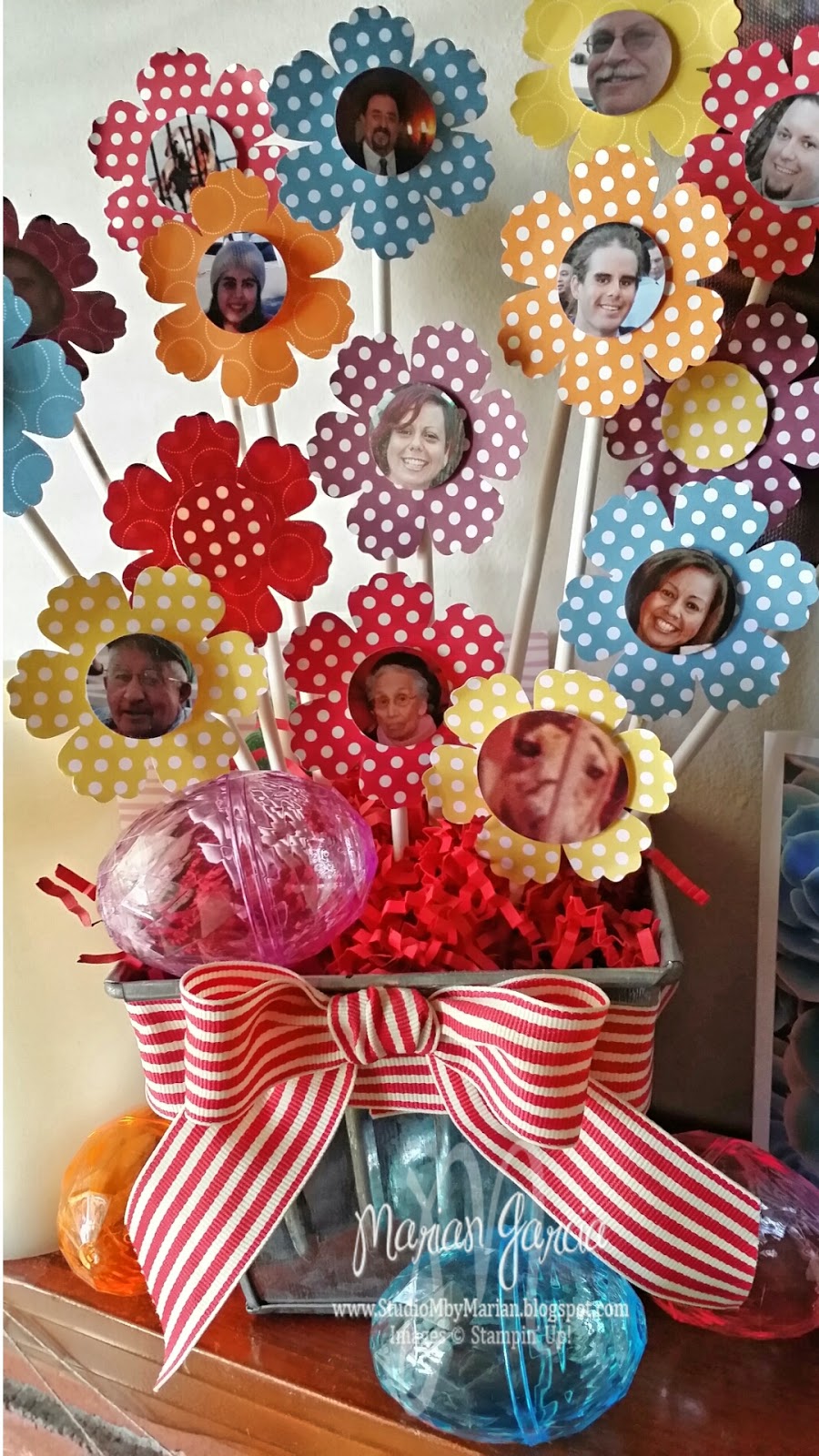 Studio M by Marian How To Paper, Photo, Flower Plant Pot Decor (no