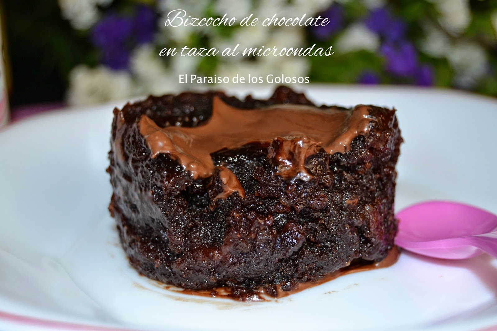 Bizcocho De Chocolate En Taza Al Microondas
