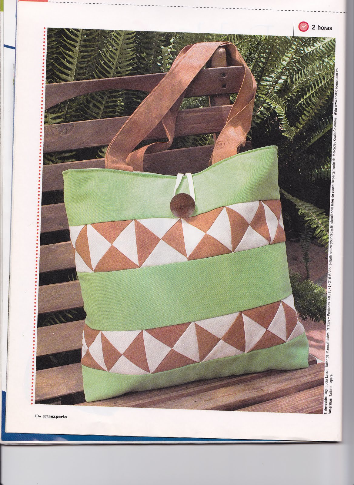 Mil cosas en el Baúl: BOLSO O CARTERA DE RETAZOS DE TELA CON DISEÑO