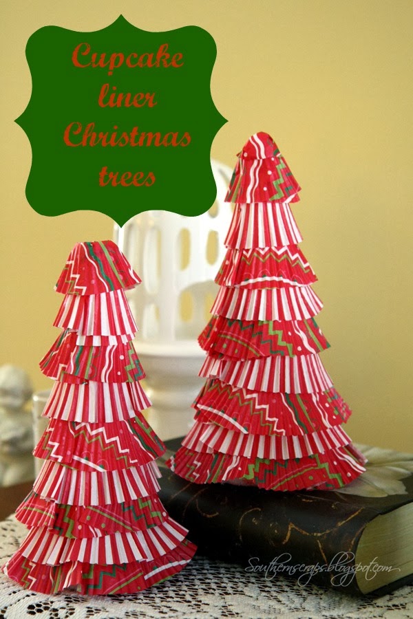 Cupcake liner trees