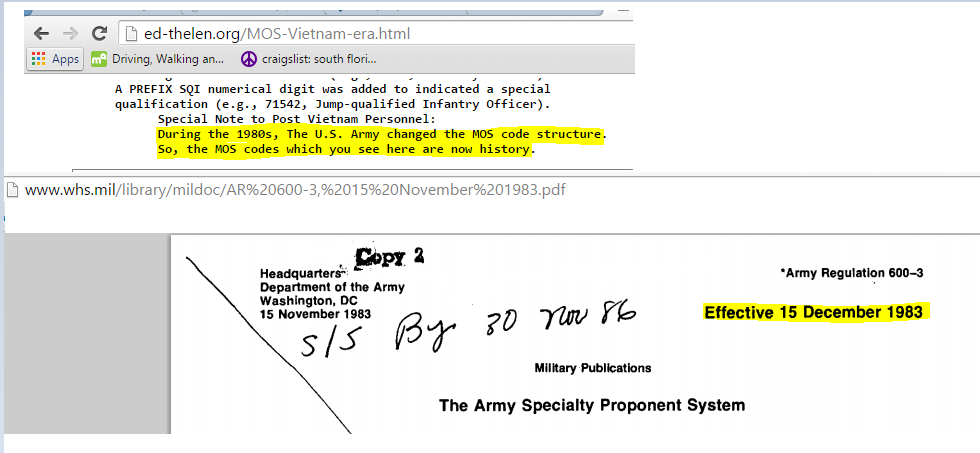 Does the military use any special numerical codes?