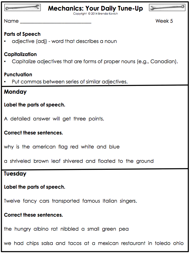 Teaching . . . Seriously: Common Core Language Standard 2 - Grade 4