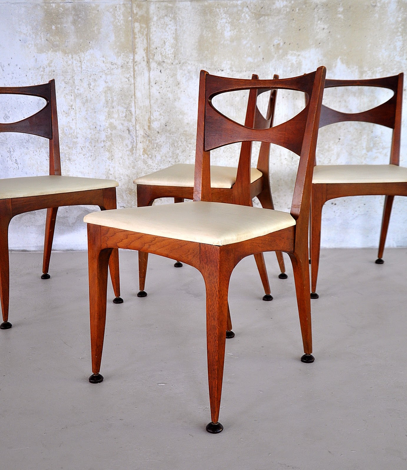 SELECT MODERN Set of John Van Koert Dining Chairs