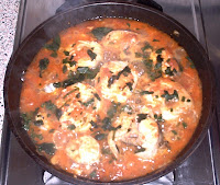 Recetas de pescado. Pescado sudado.