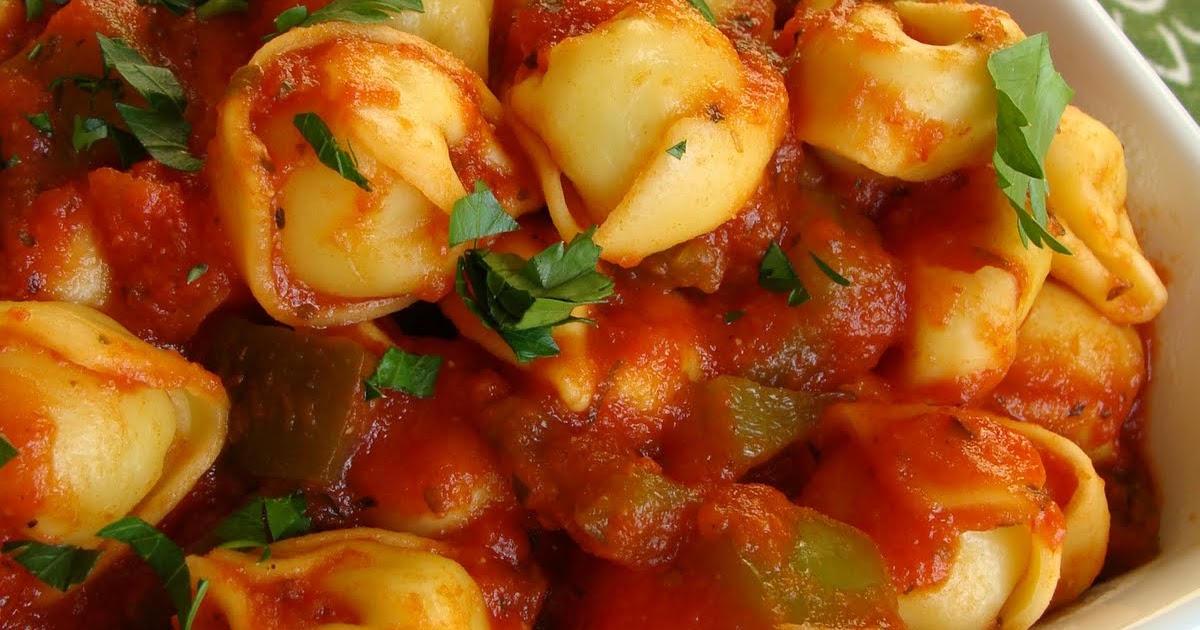 Just Cooking Roasted Sweet Pepper CheeseFilled Tortellini