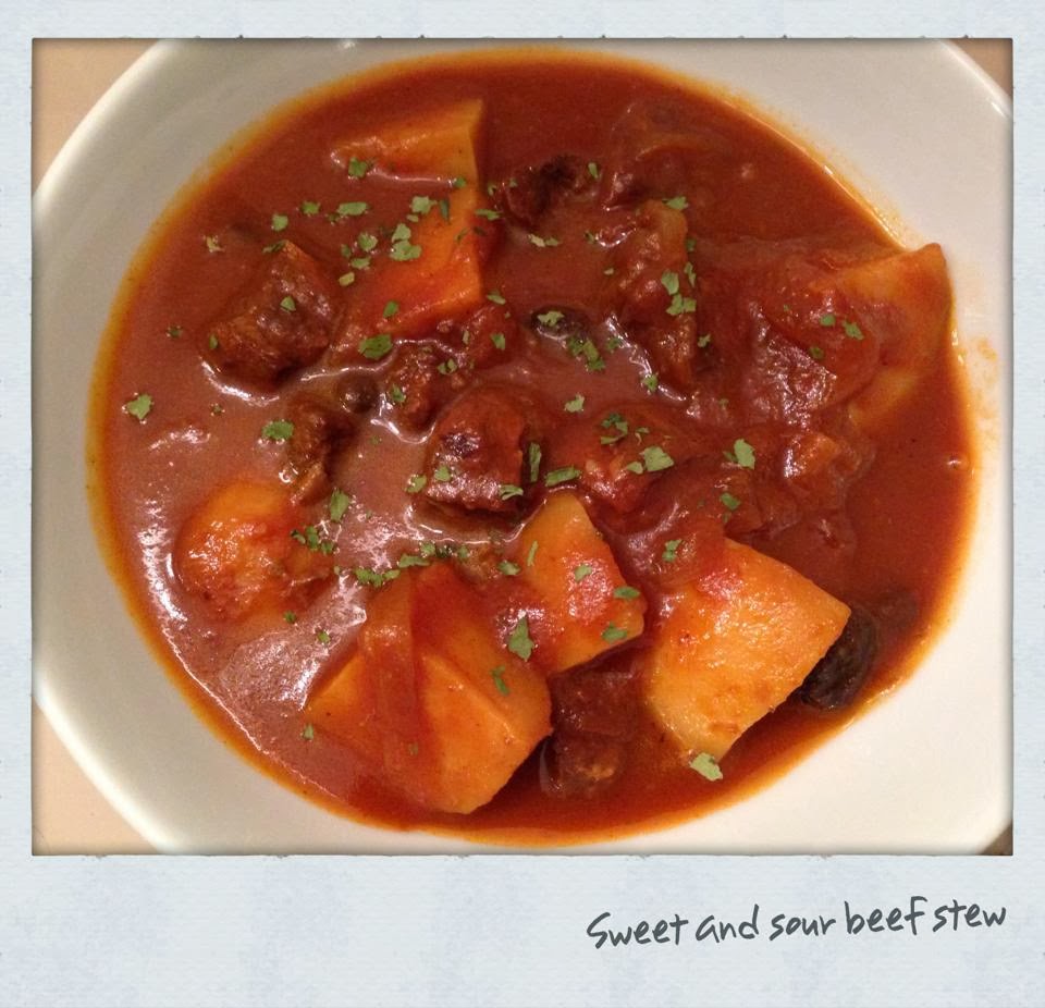 VinMaquillage Recipe Sweet and Sour Beef Stew