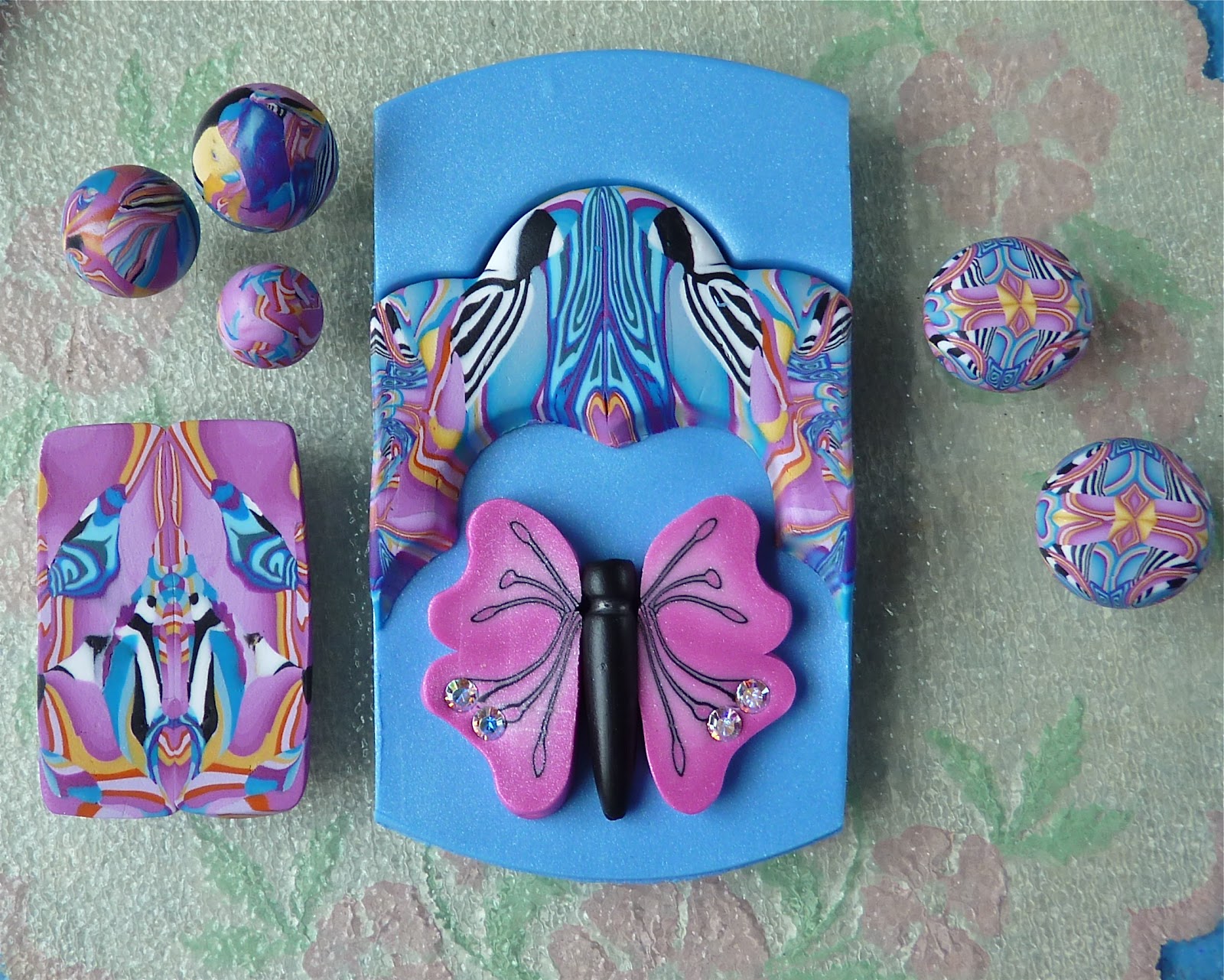 Knightwork Playing with Clay Polymer Clay Border Canes and Beads