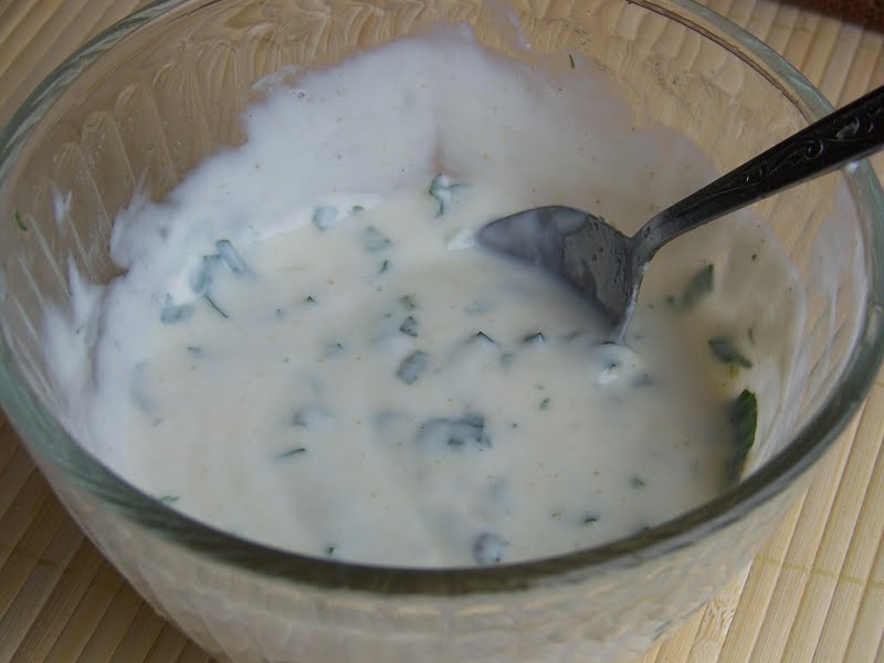 Kitchen Simmer Pork Kebabs with Yogurt Mint Sauce