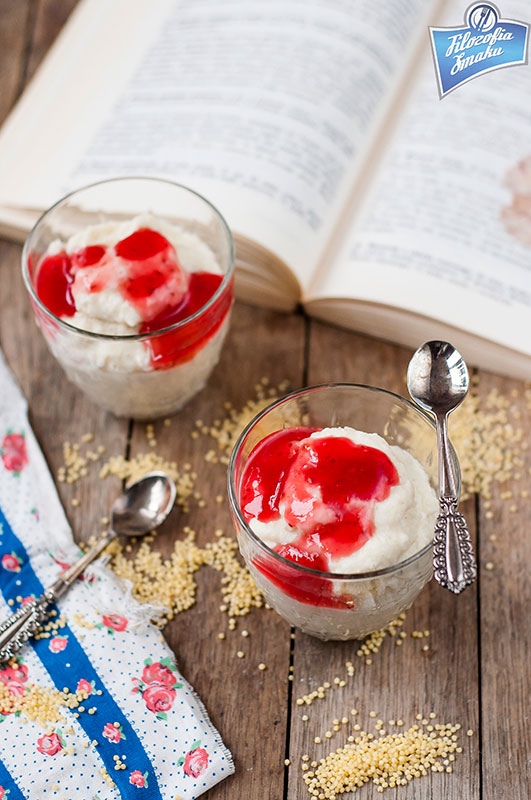 Filozofia Smaku Pudding kokosowy z kaszy jaglanej