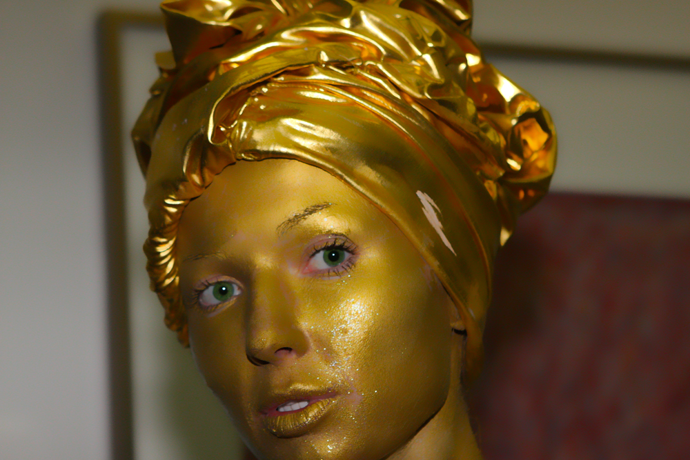 Human Statue Bodyart Human Statue Bodyart Gold Statue Facilitates