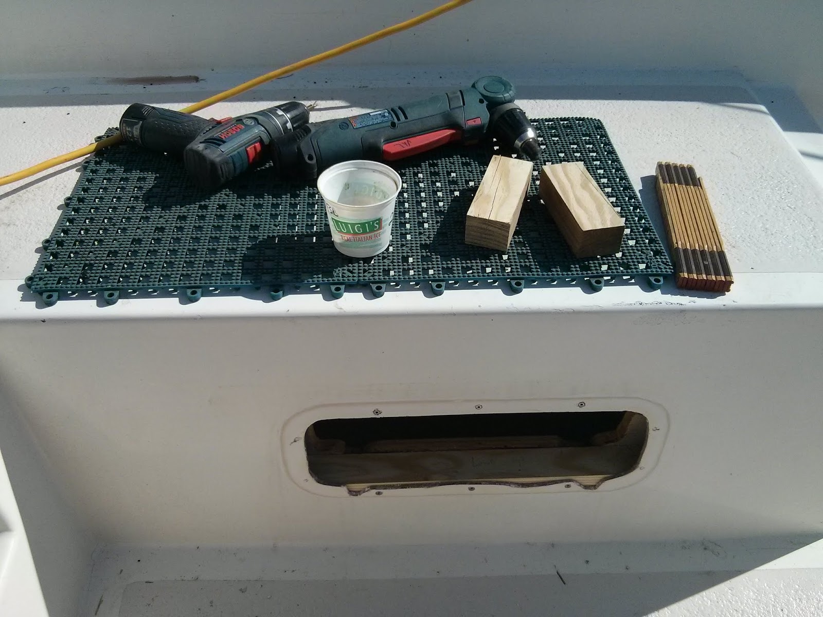 Small Boat Projects Making Life Aboard Easier Replacing the Leaking