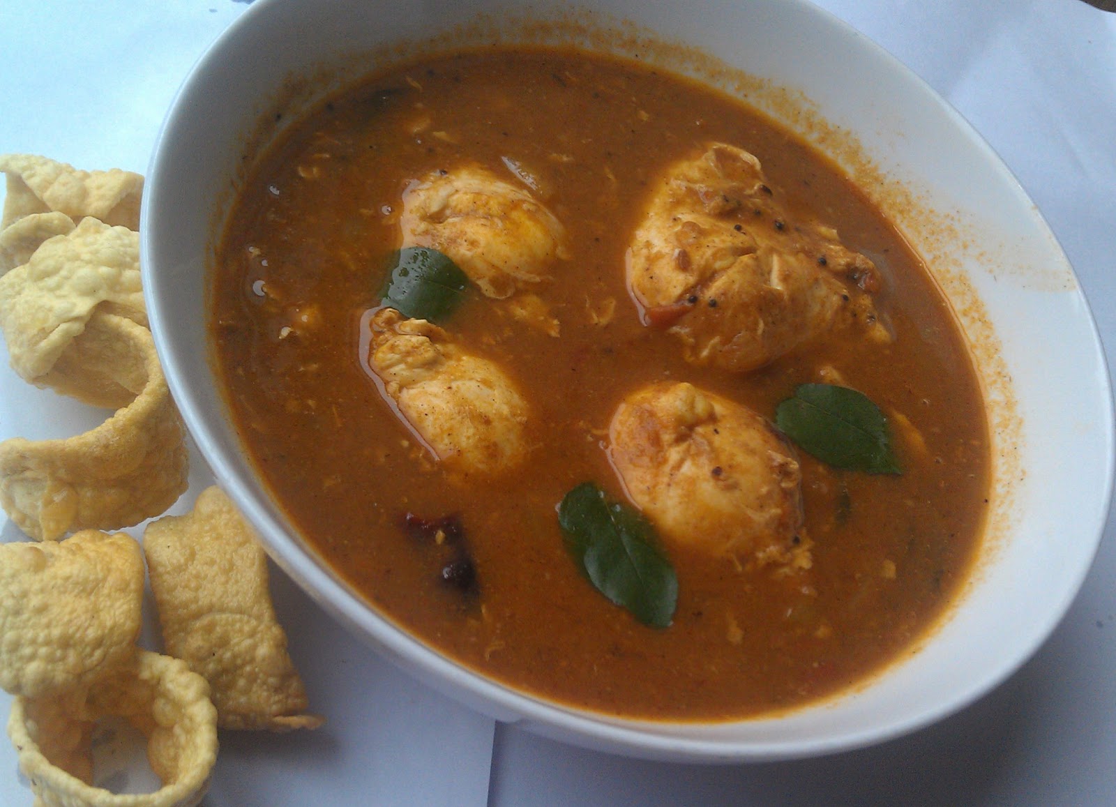 Encourage Spice Egg Tamarind Gravy