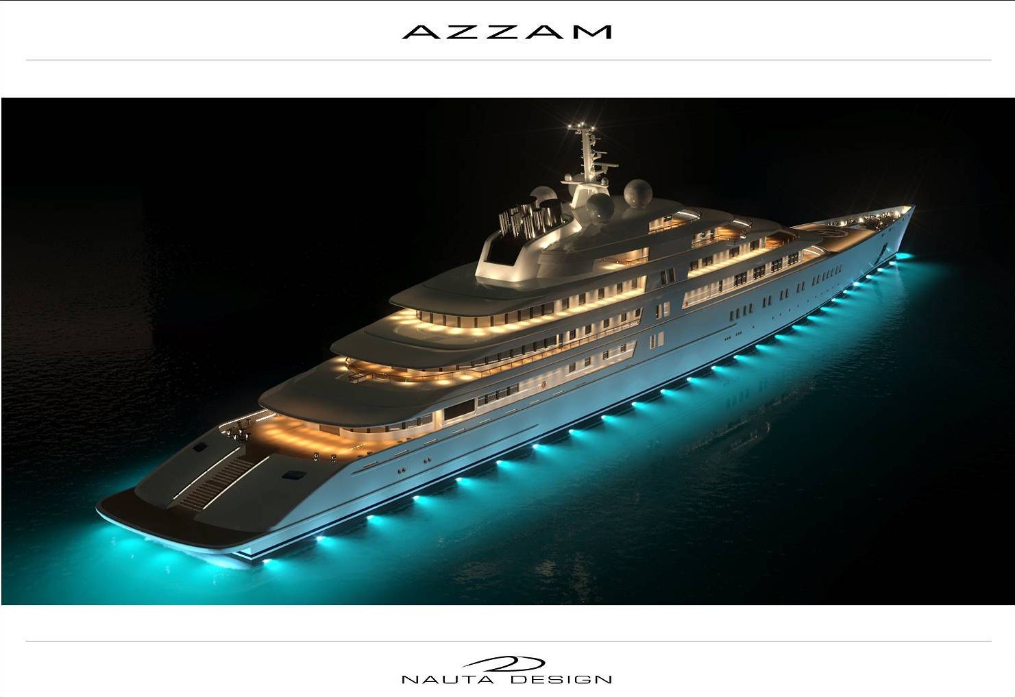 WORLD’s LARGEST YACHT AZZAM