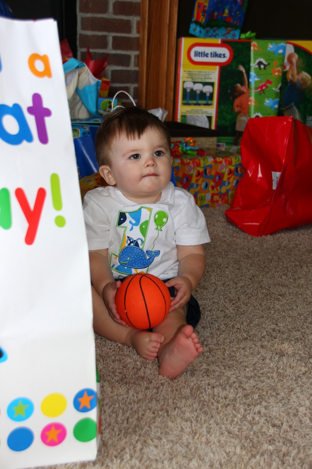 Simple Suburbia Carson's First Birthday Party!