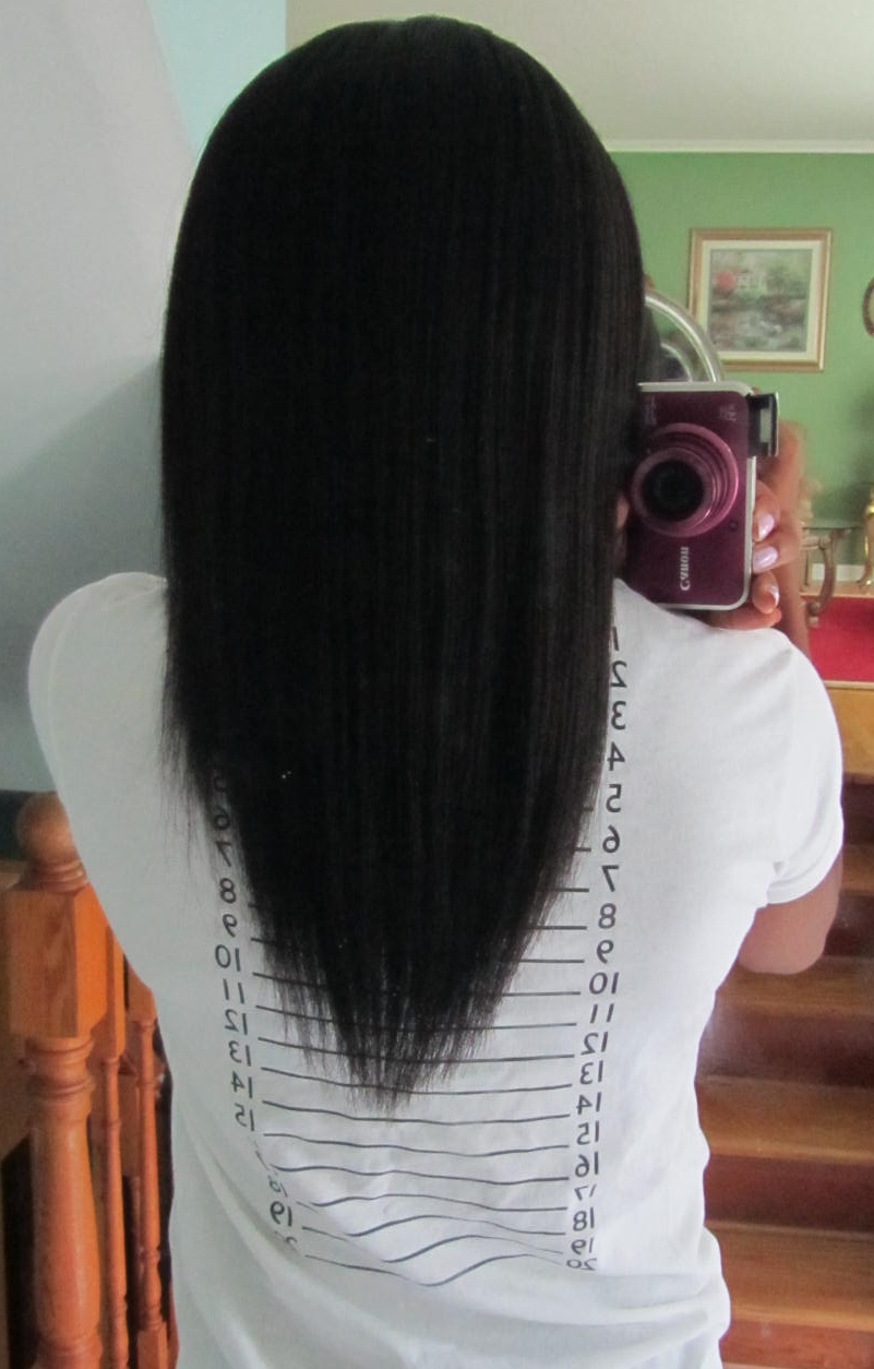 Journey To Waist Length Relaxer Update Plus Hair Cut