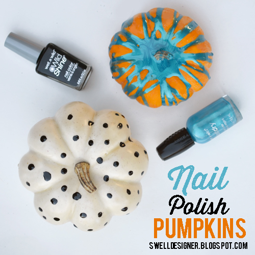 Nail Polish Pumpkin Tutorial