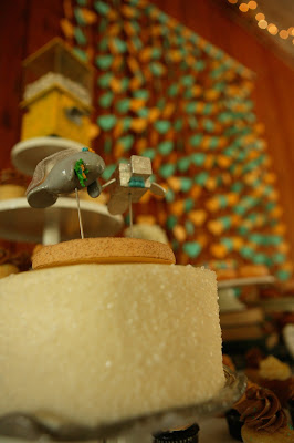 OMG! Manatee + Robomantee cake topper!