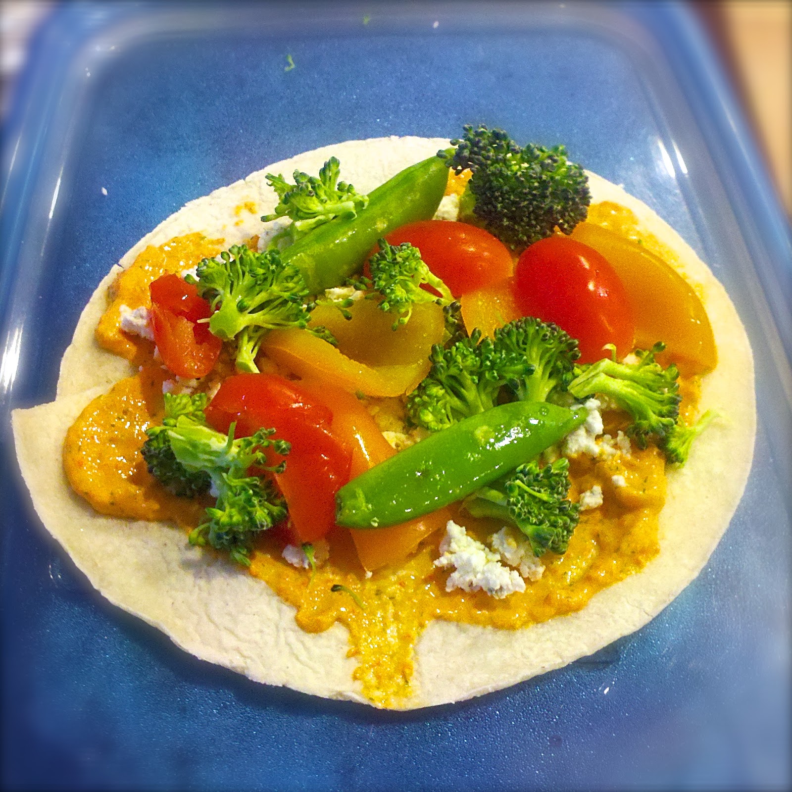 BinomialBaker Veggie Wrap