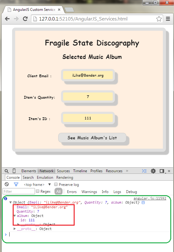 How to create your own Custom AngularJS $service 18 How to create your own Custom AngularJS $service 18