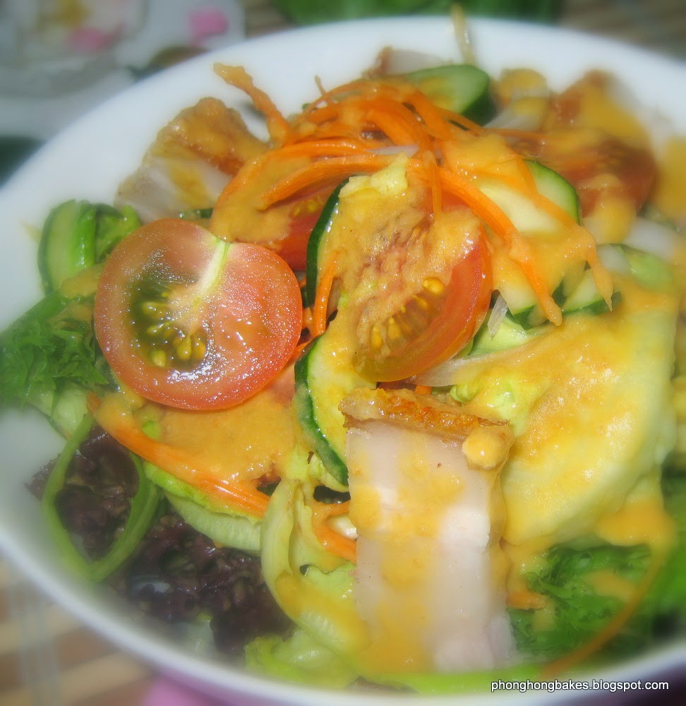 Phong Hong Bakes and Cooks!: Japanese Sesame Salad Dressing