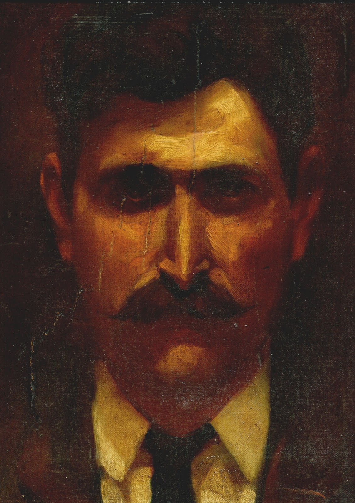 Pintor Mário Augusto auto retrato MEMÓRIA DA REPÚBLICA