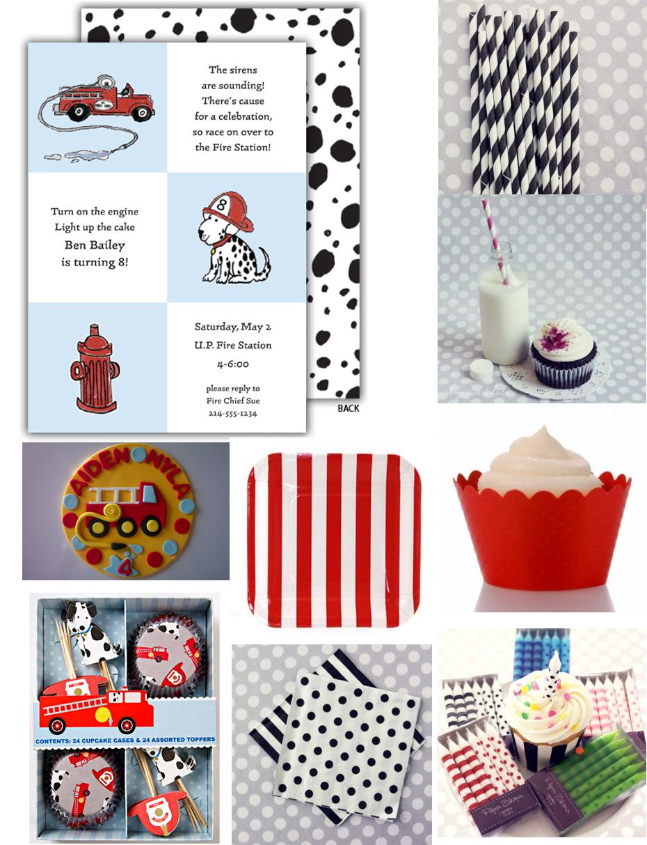 Fireman Birthday Party