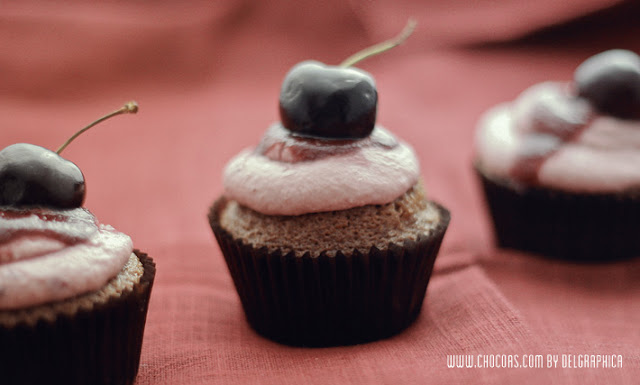 cherry coke cupcakes