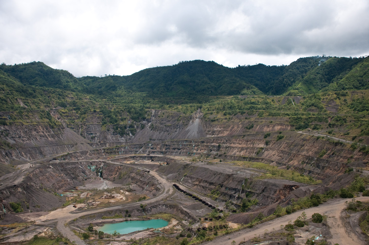 Ian Booth A stroll through the Panguna Mine site in Bougainville