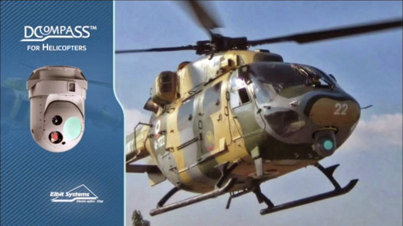 World's Armed Forces Pics HAL ALH DHRUV with Elbit COMPASS electro
