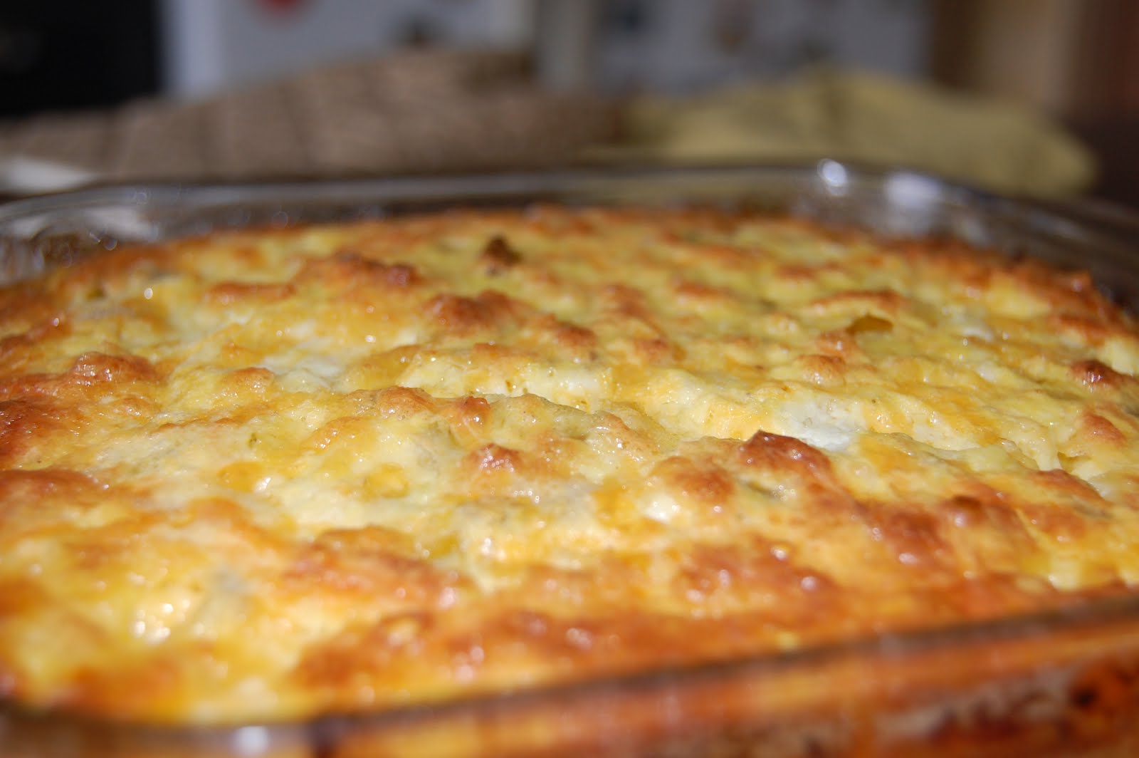 Kitchen Curiosities And More Chile Cheese Egg Casserole
