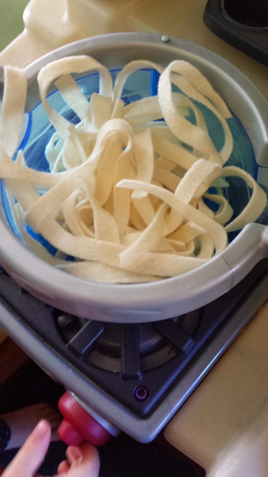 Munchkin and Bean DIY Pretend Play Food Pasta