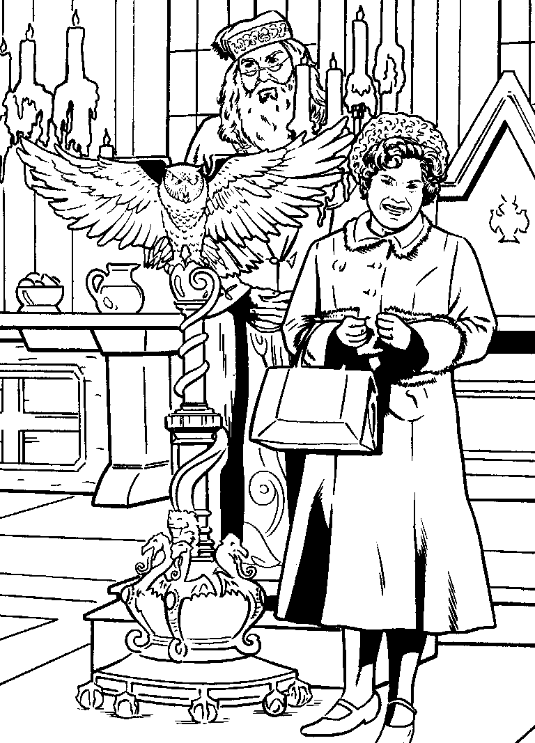 Harry Potter And The Goblet Of Fire Coloring Pages - Free Coloring Pages