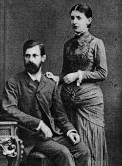 Freud e Martha, sua esposa