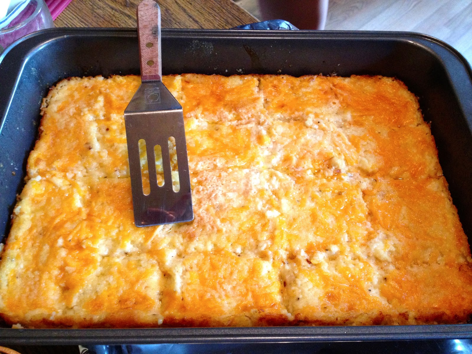 Stirring Memories Cheese Baked Grits