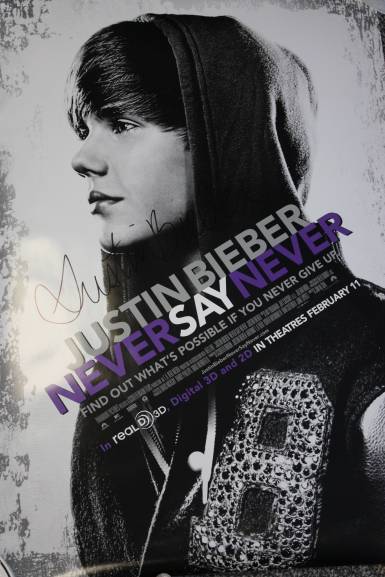 .: Get Justin Bieber Signed Poster For Free