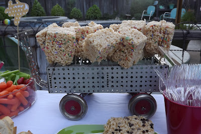 rice crispy treat wagon