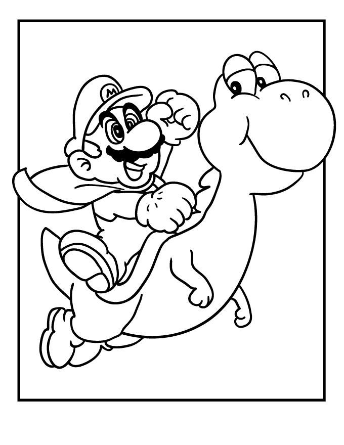 Super Mario Coloring Pages ~ Free Printable Coloring Pages - Cool