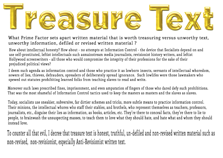 Treasure Text