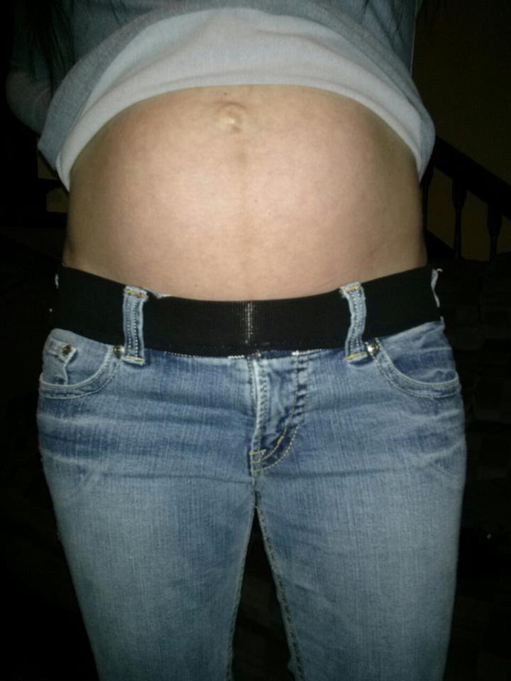 Shut Up, Jessica! frontonly Maternity Jeans Conversion tutorial