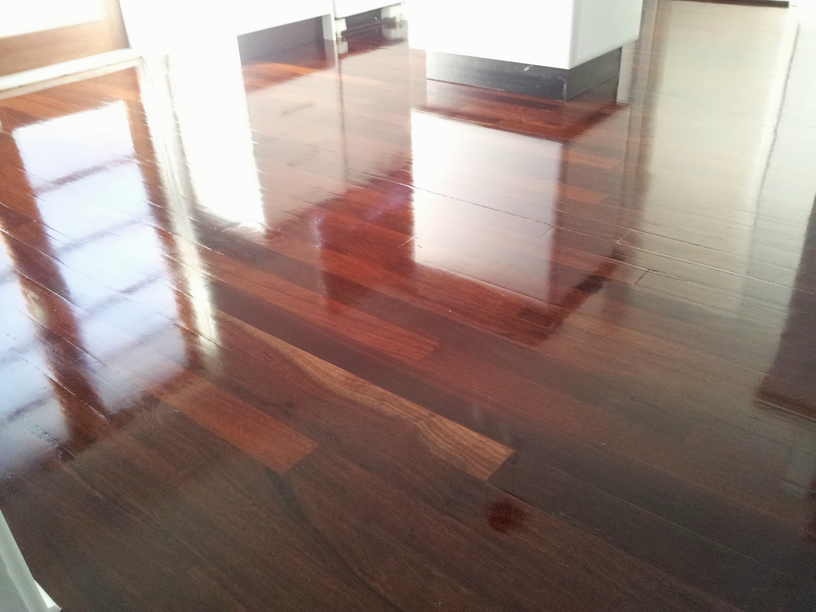 Jarrah Jungle Restoring The Floorboards Before and After