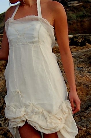 BEACH COUNTRY RUSTIC WEDDING GOWNS Honey and Wheat Colored