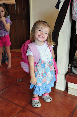 Birthday Dress and Backpack