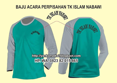 BAJU KAOS ACARA PERPISAHAN