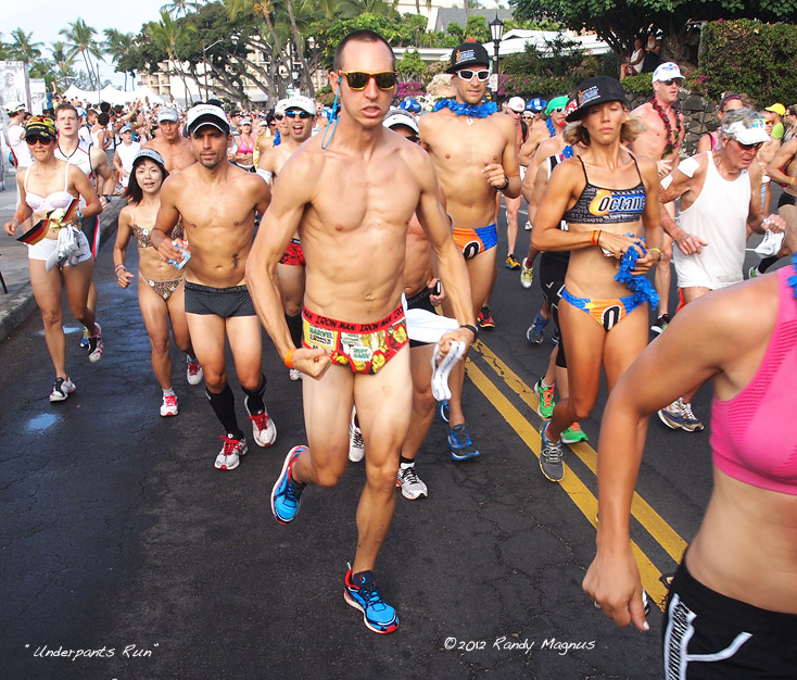 Ironman Kona Underpants Run 2011