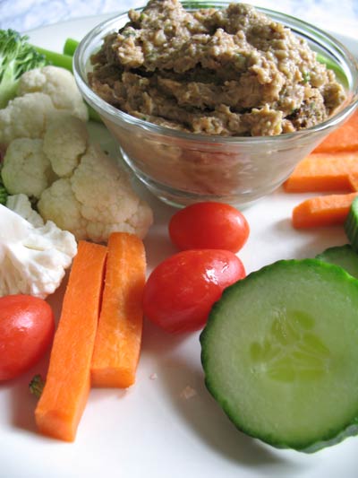 Pinto Bean and Zucchini Hummus