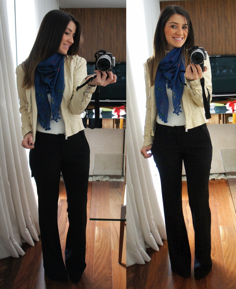 look social calça flare