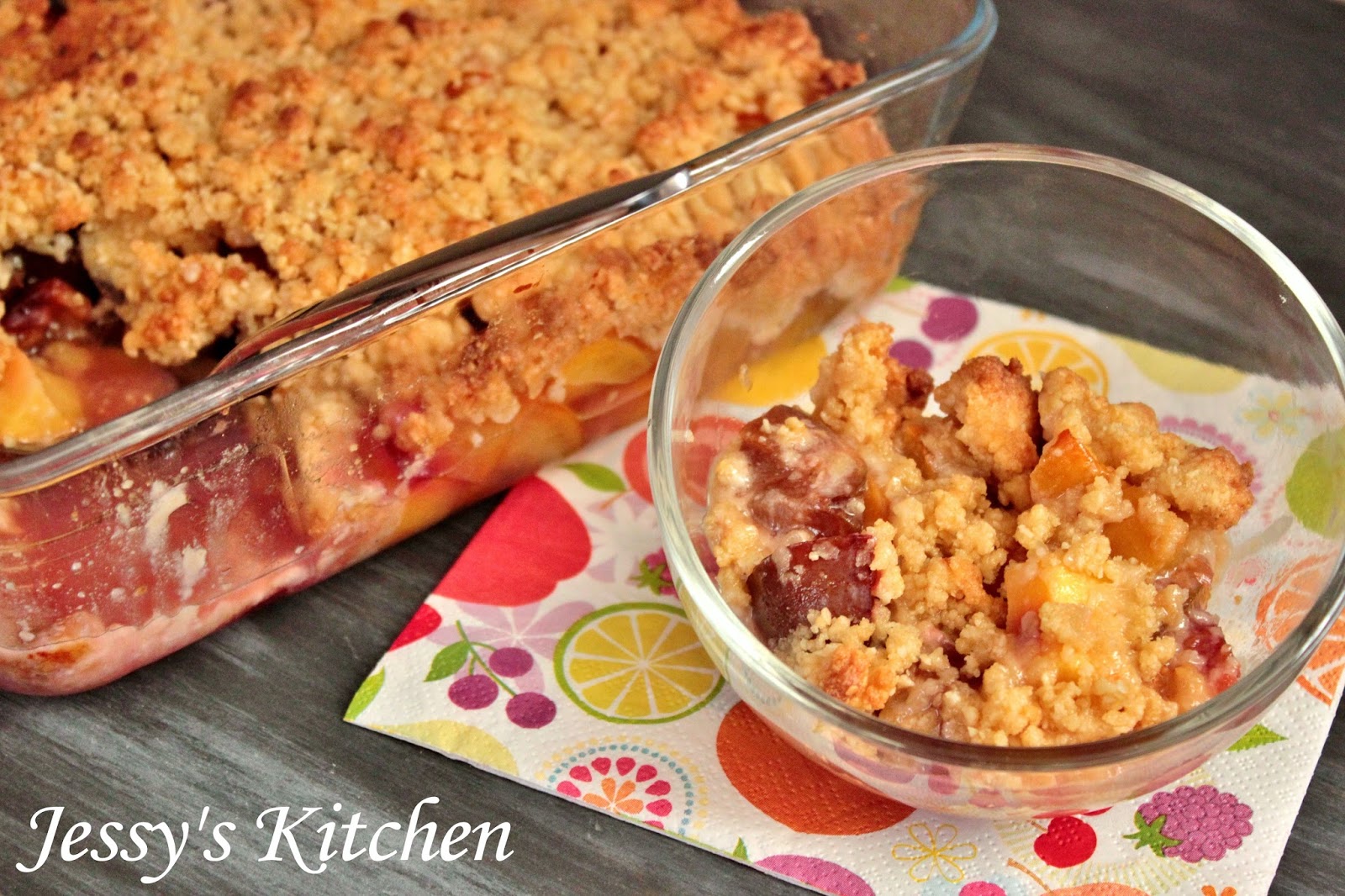 Jessy's Kitchen Crumble NectarineAbricotPrune