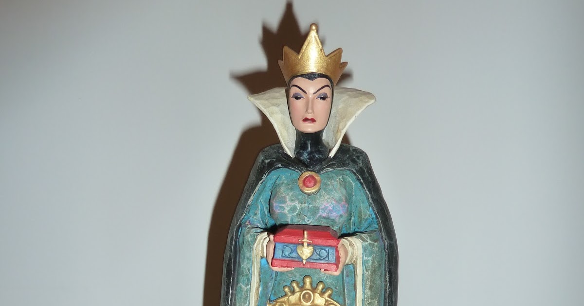 Disney, Ma passion disney traditions jim shore la reine , belle mère de blanche neige et en