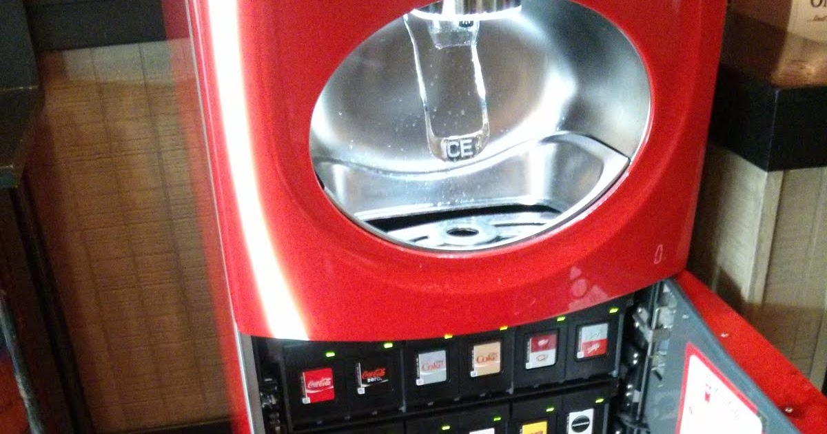 Clever and potentially profitable The inside of a Coca Cola Freestyle