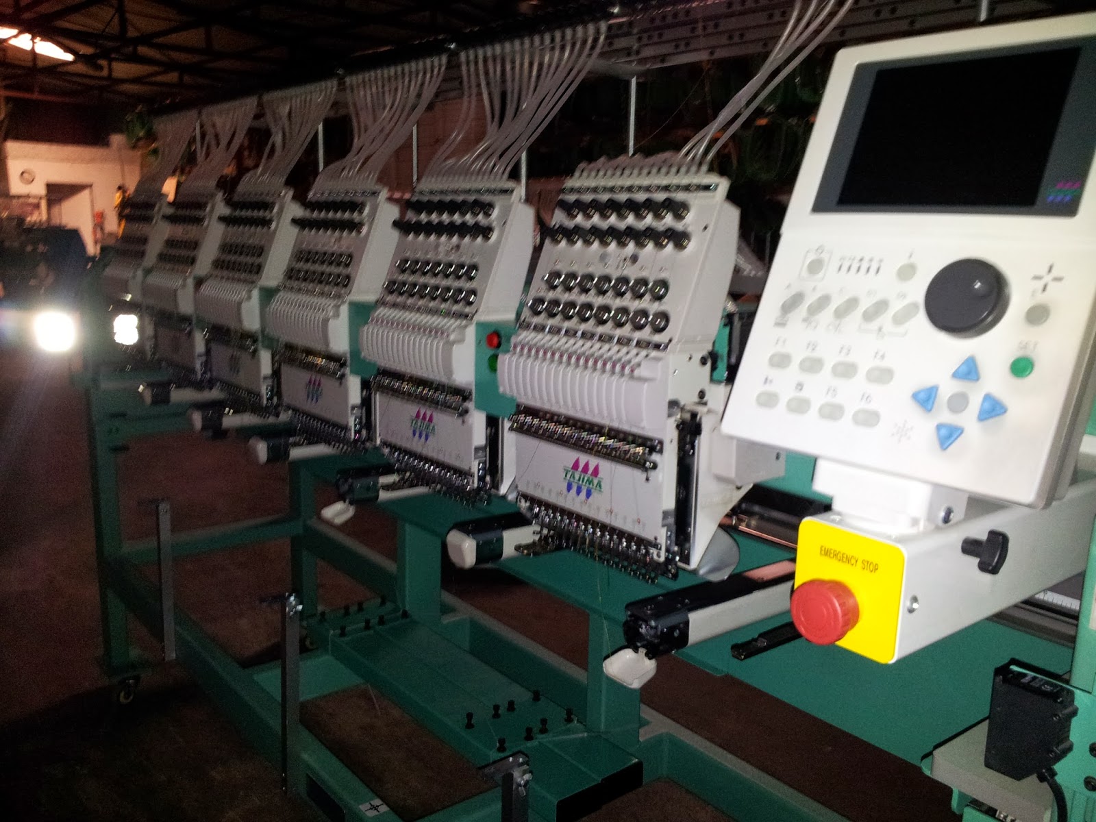 Machines For Sale Bargain Prices!! Barudan Available Embroidery Machines